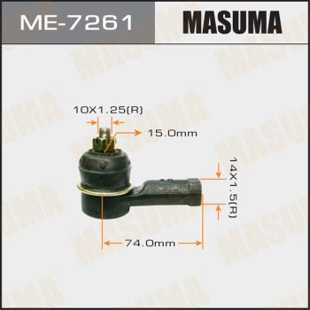 ME7261 MASUMA Наконечник поперечной рулевой тяги