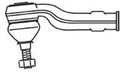 F4178 FRAP Наконечник поперечной рулевой тяги