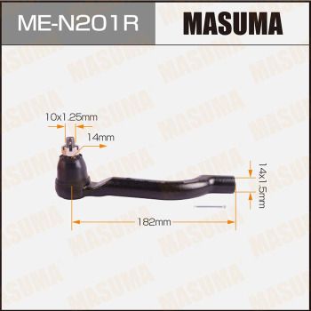 MEN201R MASUMA Наконечник поперечной рулевой тяги