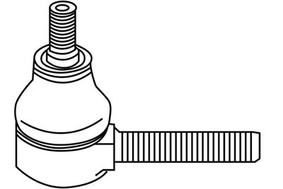 160587 WXQP Наконечник поперечной рулевой тяги