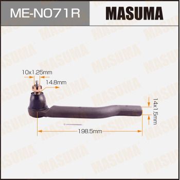 MEN071R MASUMA Наконечник поперечной рулевой тяги