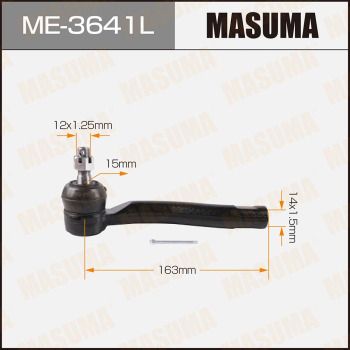 ME3641L MASUMA Наконечник поперечной рулевой тяги