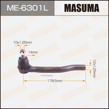 ME6301L MASUMA Наконечник поперечной рулевой тяги