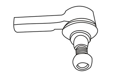 160631 WXQP Наконечник поперечной рулевой тяги