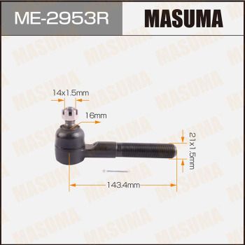ME2953R MASUMA Наконечник поперечной рулевой тяги