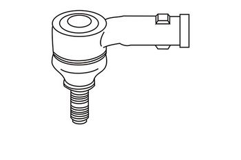 363835 WXQP Наконечник поперечной рулевой тяги