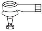 F3508 FRAP Наконечник поперечной рулевой тяги