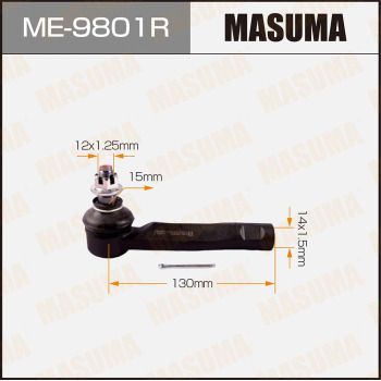 ME9801R MASUMA Наконечник поперечной рулевой тяги
