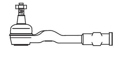 F4602 FRAP Наконечник поперечной рулевой тяги