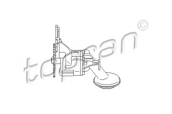 Масляный насос Topran                112 398