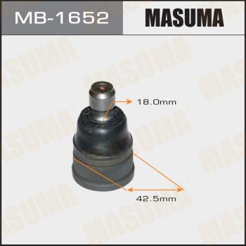 Опора шаровая | перед правлев | Masuma                MB-1652
