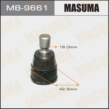 Шаровая опора Mazda 3 (bk, BL) 03-13 masuma | перед правлев | Masuma                MB9661