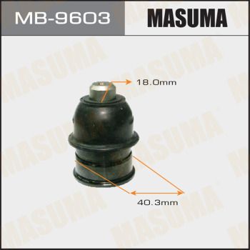 Опора шаровая | перед правлев | Masuma                MB-9603