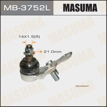 Опора шаровая | перед | Masuma                MB-3752L