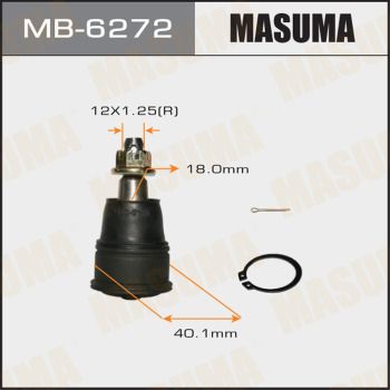 Опора шаровая | перед правлев | Masuma                MB-6272