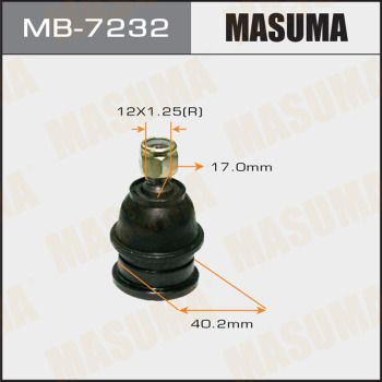 Опора шаровая | перед правлев | Masuma                MB-7232