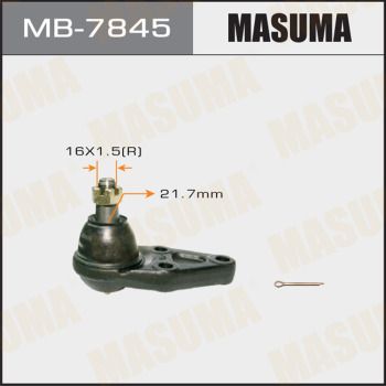 Опора шаровая | зад правлев | Masuma                MB-7845