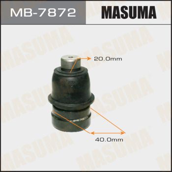 Опора шаровая low airtrek cu2w, cu4w, cu5w | перед правлев | Masuma                MB-7872