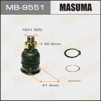 Опора шаровая | перед | Masuma                MB-9551