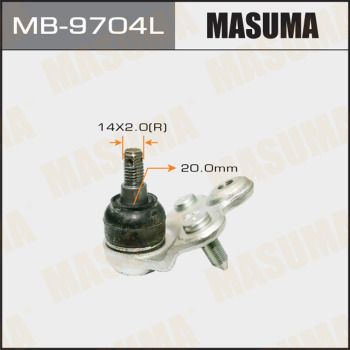 Опора шаровая | перед | Masuma                MB-9704L