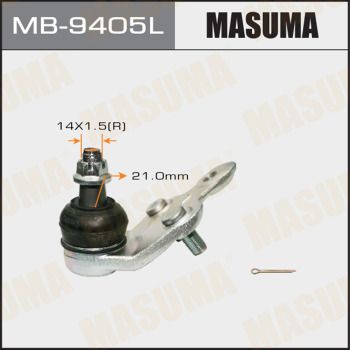 Опора шаровая | перед | Masuma                MB-9405L
