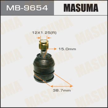 Опора шаровая | перед правлев | Masuma                MB-9654
