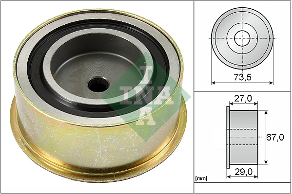 INA 532 0035 10 Паразитный  Ведущий ролик, зубчатый ремень