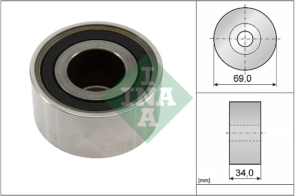 INA 532 0461 10 Паразитный  Ведущий ролик, зубчатый ремень