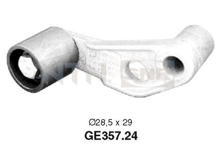 SNR GE357.24 Паразитный  Ведущий ролик, зубчатый ремень