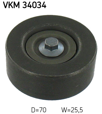SKF VKM 34034 Паразитный  ведущий ролик, поликлиновой ремень