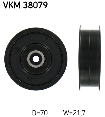 SKF VKM 38079 Паразитный  ведущий ролик, поликлиновой ремень