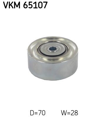 SKF VKM 65107 Паразитный  ведущий ролик, поликлиновой ремень