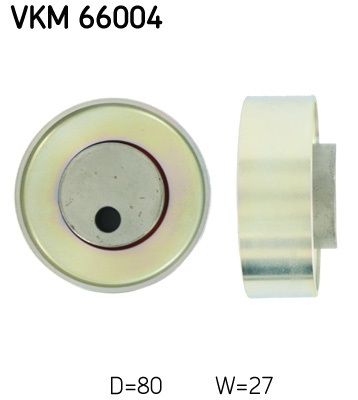 SKF VKM 66004 Паразитный  ведущий ролик, поликлиновой ремень