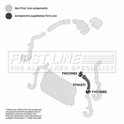 FTH1372 FIRST LINE Трубка нагнетаемого воздуха