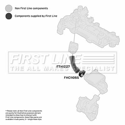 FTH1227 FIRST LINE Трубка нагнетаемого воздуха