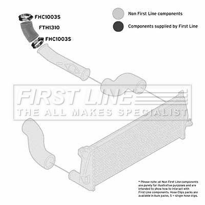 FTH1310 FIRST LINE Трубка нагнетаемого воздуха