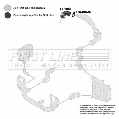 FTH1161 FIRST LINE Трубка нагнетаемого воздуха