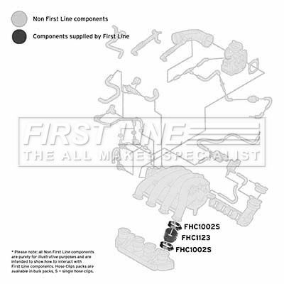 FTH1123 FIRST LINE Трубка нагнетаемого воздуха