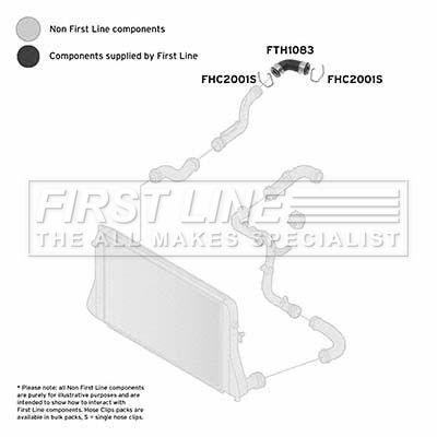 FTH1083 FIRST LINE Трубка нагнетаемого воздуха