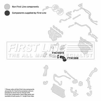 FTH1388 FIRST LINE Трубка нагнетаемого воздуха