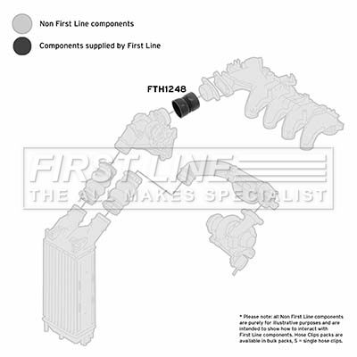 FTH1248 FIRST LINE Трубка нагнетаемого воздуха