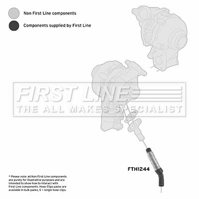 FTH1244 FIRST LINE Трубка нагнетаемого воздуха