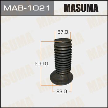MAB1021 MASUMA Пылезащитный комплект, амортизатор