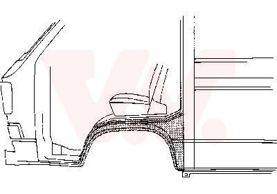 5870155 VAN WEZEL Крыло