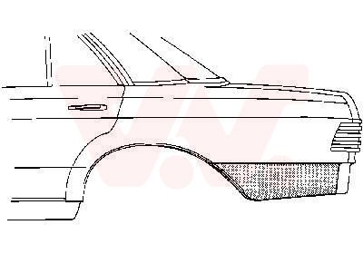 3010134 VAN WEZEL Боковина