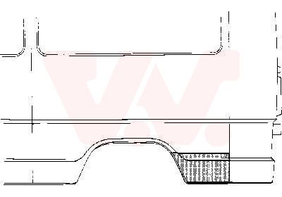 3070143 VAN WEZEL Боковина