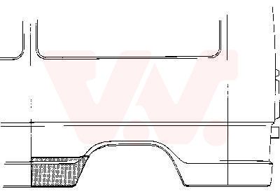 3071142 VAN WEZEL Боковина