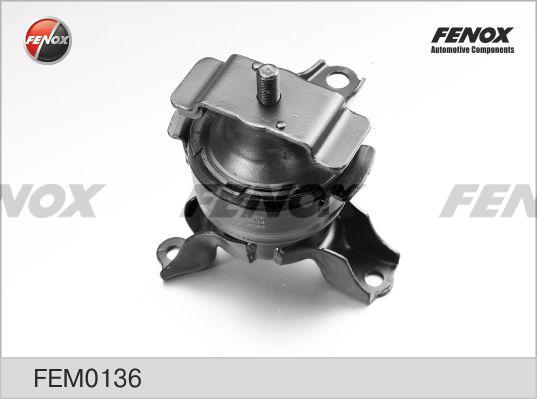 Опора двигателя | зад лев | Fenox                FEM0136