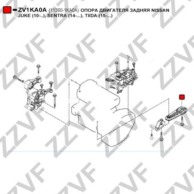 Holder ZZVF                ZV1KA0A