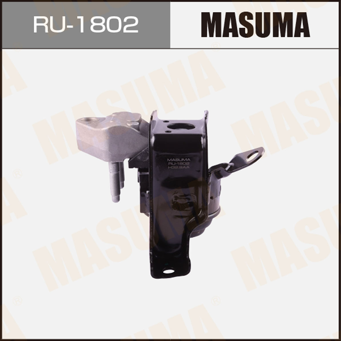 Подушка крепления двигателя , corolla, wish  zze122, zne10g  1zzfe (rh) | перед прав | Masuma                RU1802